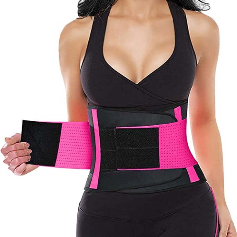 Waist Trainer Belt- Hot Pink New